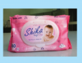 KHĂN ƯỚT SHIKA  CÓ NẮP HỒNG